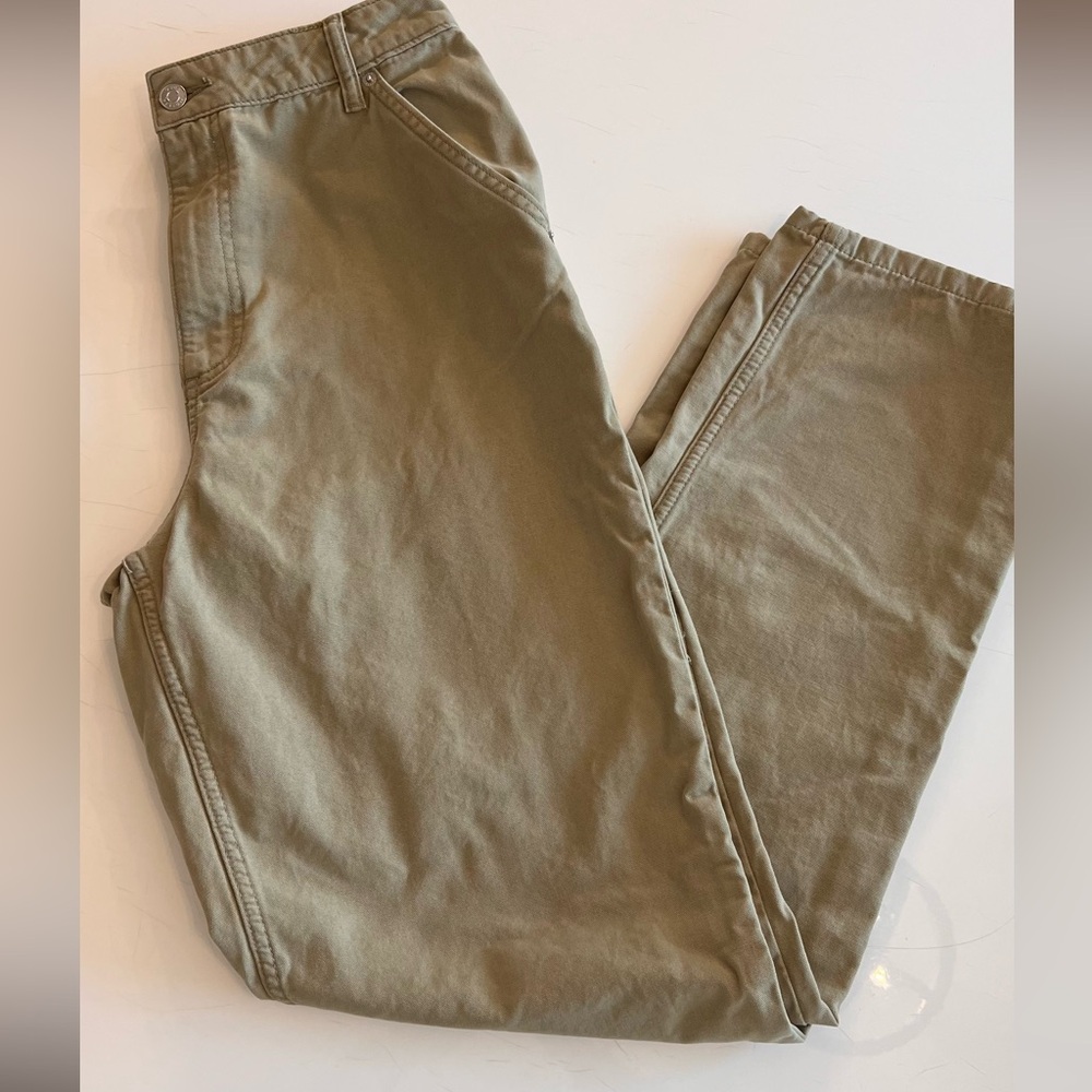 ASOS Olive / Tan Chino Pants size 6 Women’s